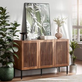 Mid-Century Modern Dining Buffet Storage Cabinet Sideboard