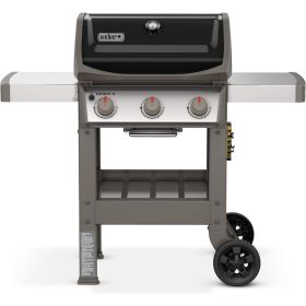E-310 3-Burner Liquid Propane Grill, Black