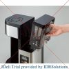 Zojirushi EC-YTC100XB Coffee Maker, 10-Cup, Stainless Steel/Black