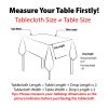 Finest Floral Coloring Rectangle Easter Tablecloth Non Iron Stain Resistant Table Cover 52x70 inch